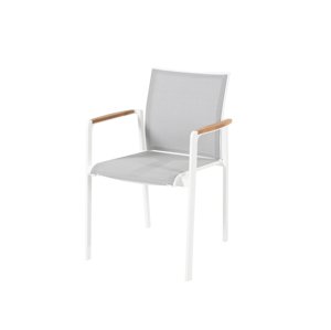 Cortina jídelní židle bílá